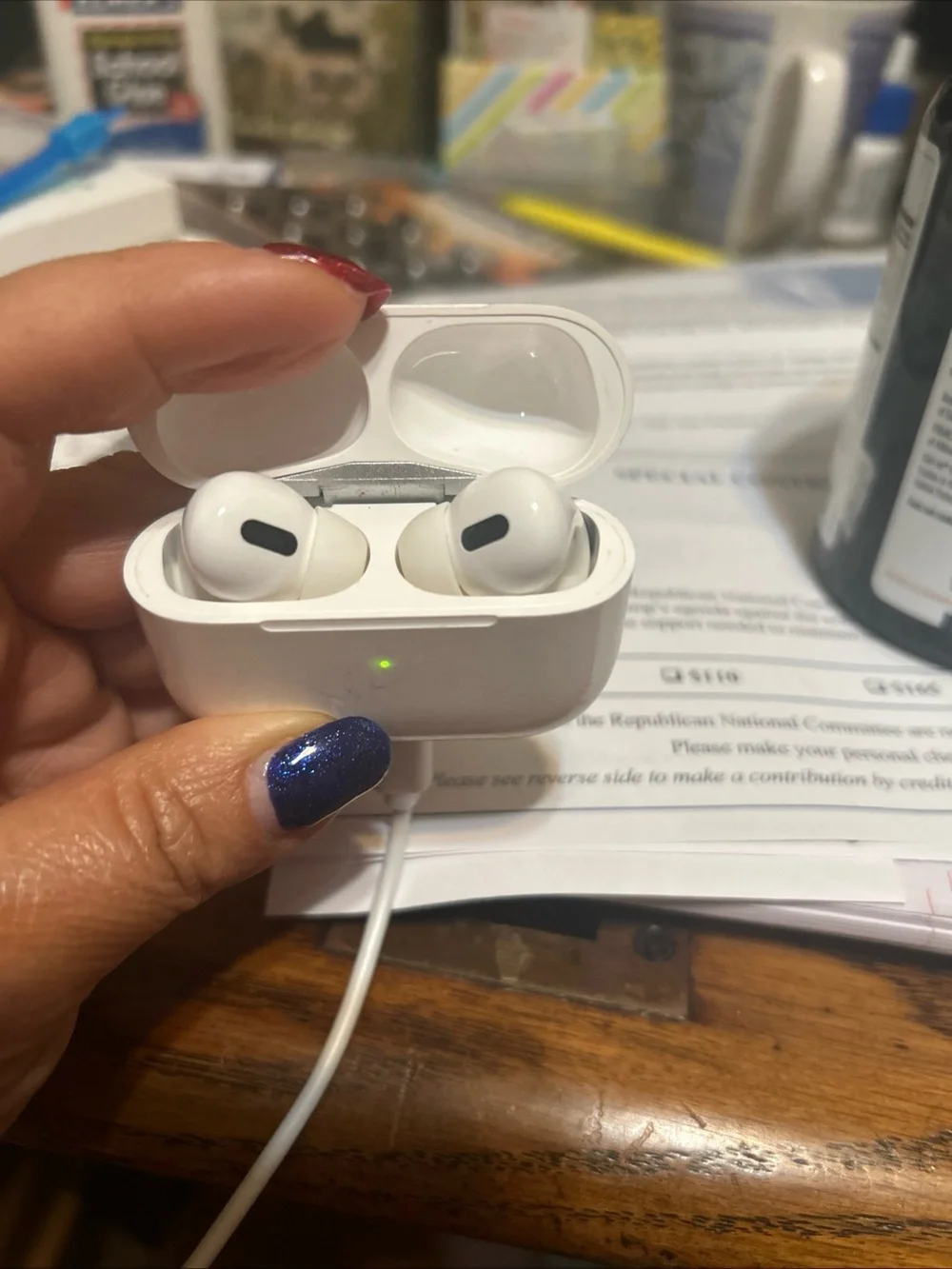 Apple White AirPods Pro with MagSafe Charging Case